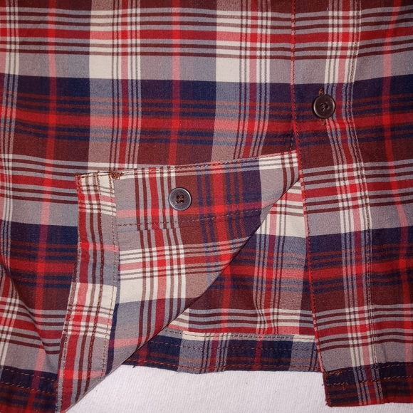 5.11 Tactical | Plaid Short Sleeve Mens Large - Picture 9 of 10